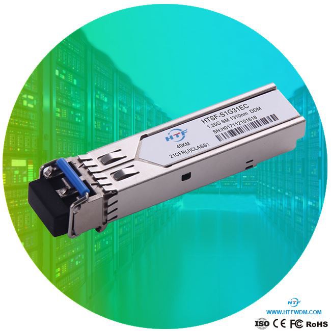 SFP 섬유 트랜시버 1.25G 40km 1310nm SFP DFB