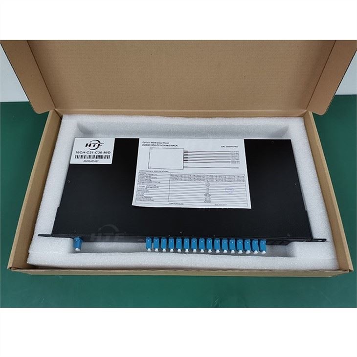 16ch C21-C36 Dual Fiber DWDM Mux Demux