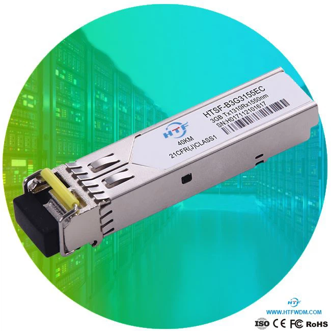 sfp 변환기 3.072Gb/s BIDI 40km 1550nm DFB 모듈