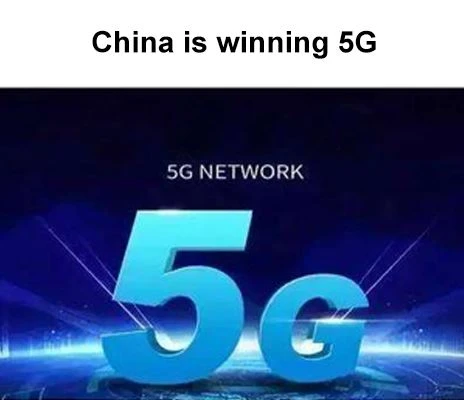 중국이 5G를 이기고 있습니다.