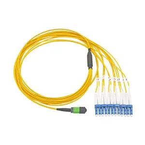 2m MTP DX 12 섬유 SMF 케이블