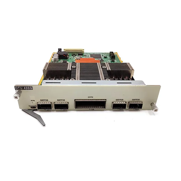 DWDM Transport Platform 400G OTU Multi-Rate Transponder 400Gbps Muxponder Card CFP2 Coherent